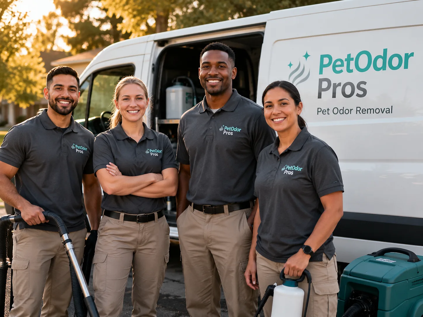 Pet Odor Removal team serving Pinole, CA